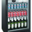 Bromic – Back Bar Glass Door Chiller 138L – LED Lighting – BB0138GD
