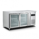 Austune Premium 2 x Glass Door Undercounter chiller – AGP2D-1500
